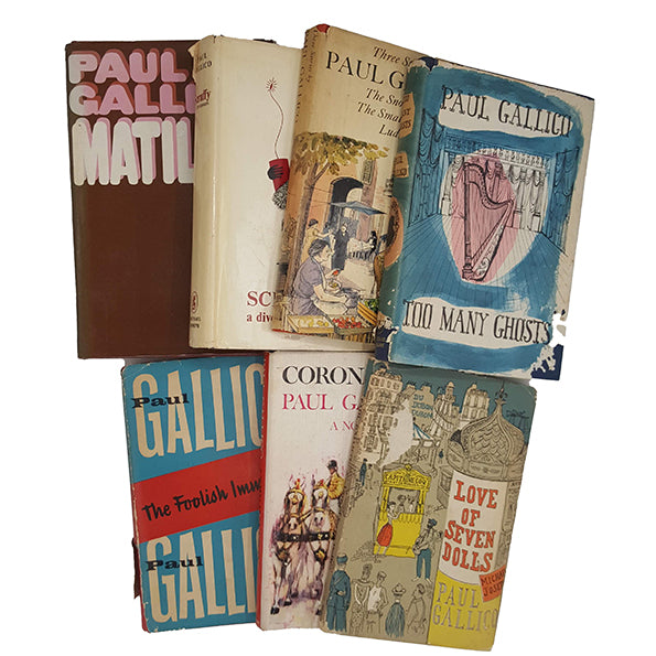 Paul Gallico Collected Works Michael Joseph 7 Books Country House paul-gallico-collected-works-michael-joseph-7-books-country-house