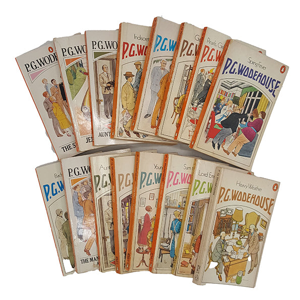 P. G. Wodehouse 14 Vintage Penguin Book Collection, 1969-87