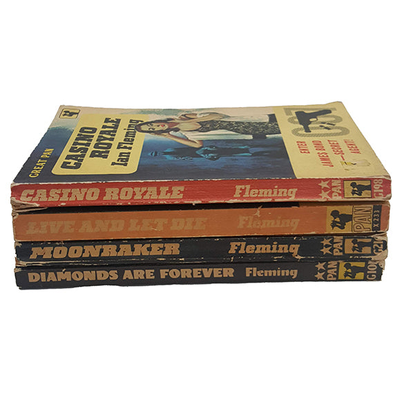 James Bond 007 - 4 Vintage Paperbacks - Pan, c.1960