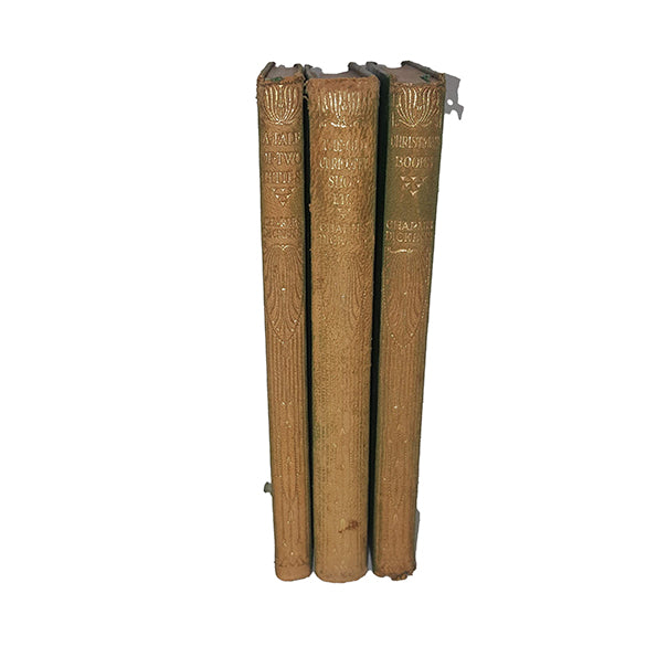 Charles Dickens Novels - Macmillan, 1905-9 (3 Green Books)