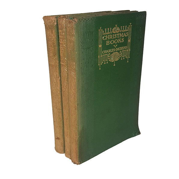 Charles Dickens Novels - Macmillan, 1905-9 (3 Green Books)