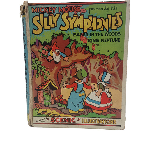 Mickey Mouse Presents His Silly Symphonies: Babes in the Woods: King Neptune - Pop-up Book, c.1939
