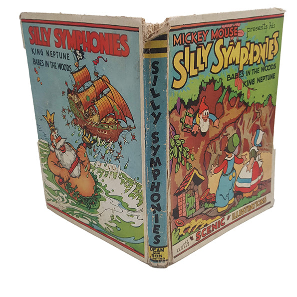 Mickey Mouse Presents His Silly Symphonies: Babes in the Woods: King Neptune - Pop-up Book, c.1939