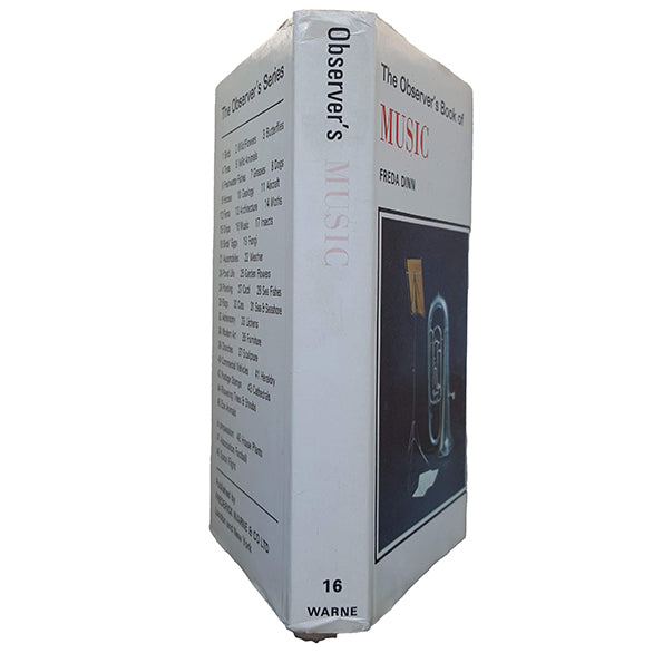 The Observer's Book of Music by Freda Dinn (#16) c.1970 DJ