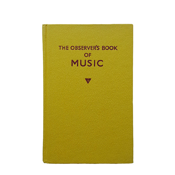The Observer's Book of Music by Freda Dinn (#16) c.1970 DJ