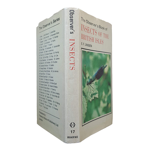 The Observer's Book of Common Insects &amp; Spiders (#17) DJ