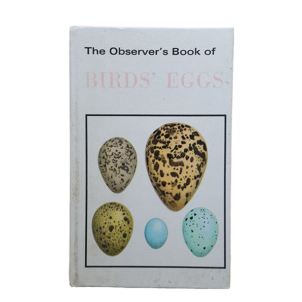 The Observer's Book of British Birds' Eggs by G. Evans (#18) c.1967 NO DJ LAMINATED
