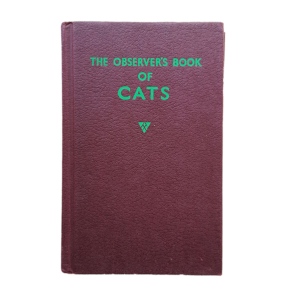 The Observer's Book of Cats by Grace Pond (#30) NO DJ BURGUNDY