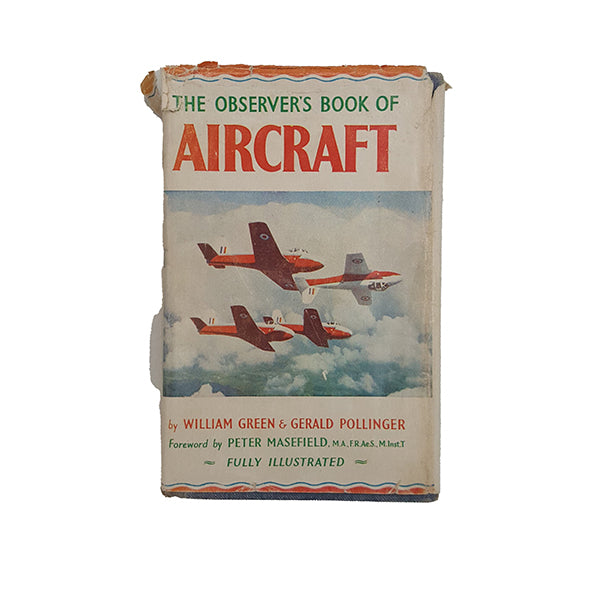 First Edition: The Observer's Book of Aircraft, 1952 (#11) DJ