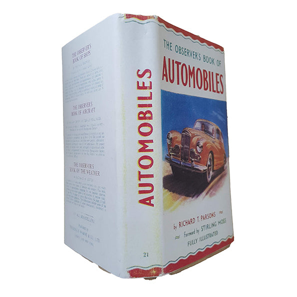 First Edition: The Observer's Book of Automobiles by Richard T. Parsons (#21) 1955 DJ
