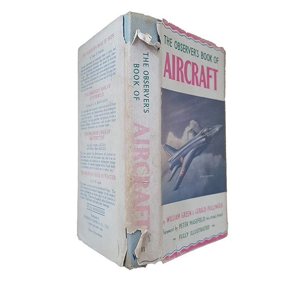 The Observer's Book of Aircraft by William Green &amp; Gerald Pollinger (#11) 1958 DJ