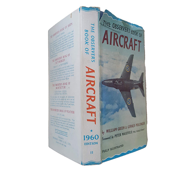 The Observer's Book of Aircraft by William Green &amp; Gerald Pollinger (#11) 1960 DJ