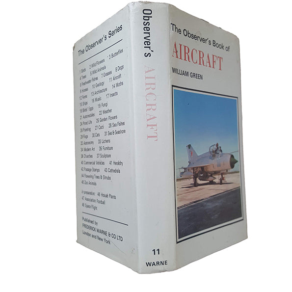 The Observer's Book of Aircraft by William Green &amp; Gerald Pollinger (#11) 1972