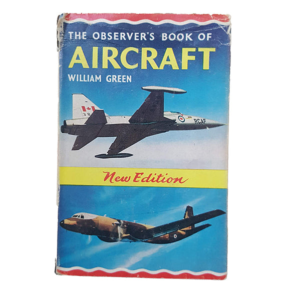 The Observer's Book of Aircraft by William Green &amp; Gerald Pollinger (#11) 1966 DJ