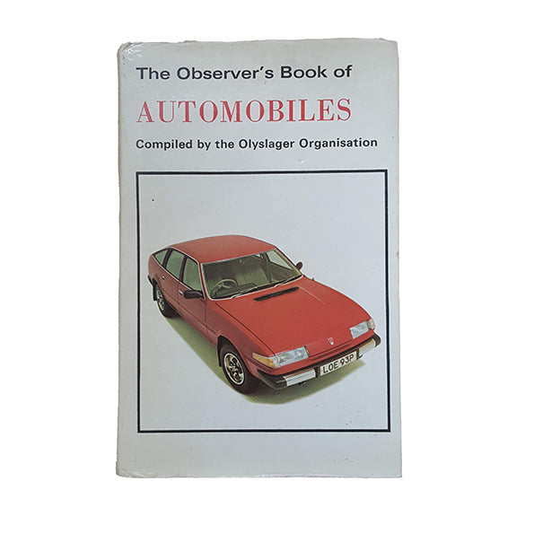 The Observer's Book of Automobiles by Richard T. Parsons (#21) 1977 DJ