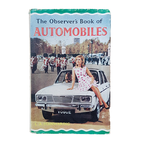 The Observer's Book of Automobiles by Richard T. Parsons (#21) 1967 DJ