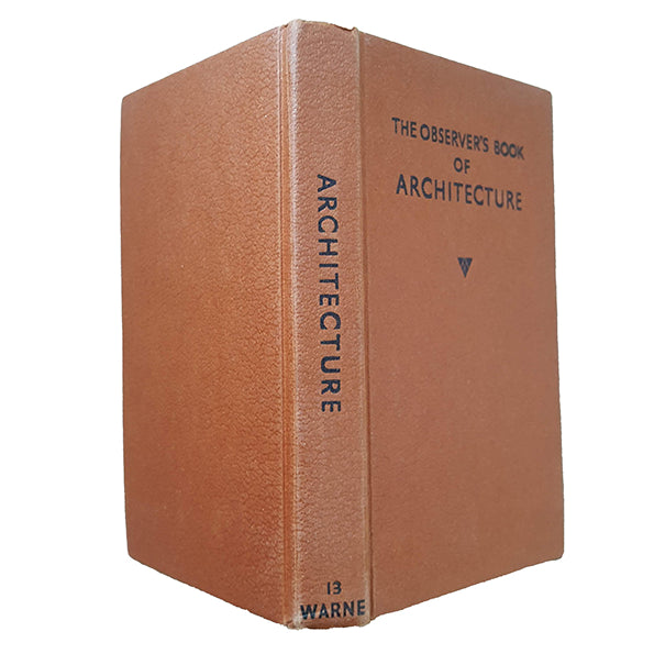 The Observer's Book of Architecture by John Penoyre &amp; Michael Ryan (#13) 1970 DJ