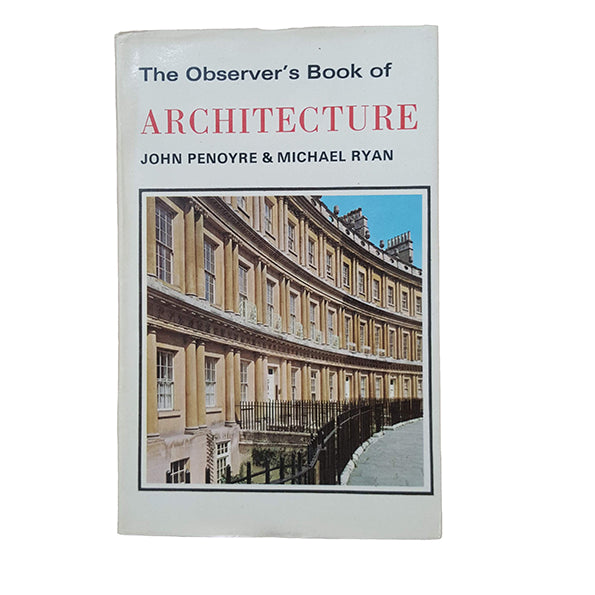 The Observer's Book of Architecture by John Penoyre &amp; Michael Ryan (#13) DJ