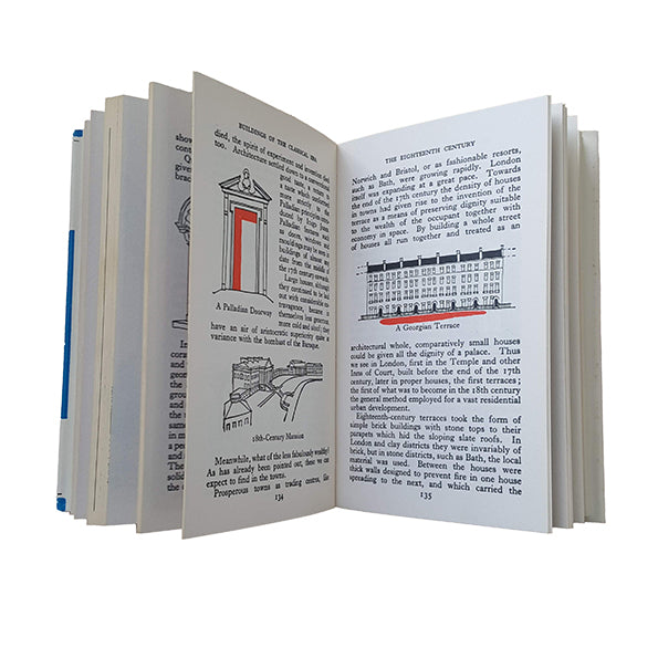 The Observer's Book of Architecture by John Penoyre &amp; Michael Ryan (#13) NO DJ LAMINATED