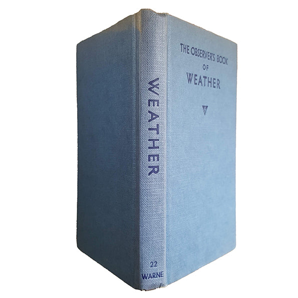 The Observer's Book of Weather by Reginald M. Lester (#22) 1970 DJ