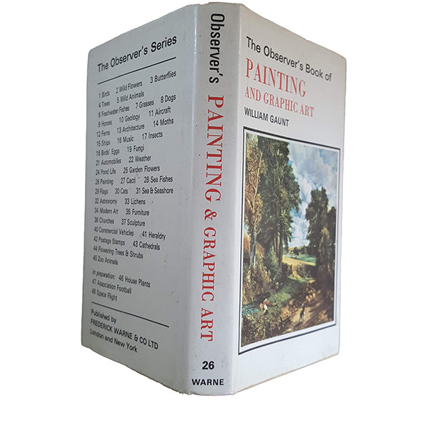 The Observer's Book of Painting &amp; Graphic Art by William Gaunt (#26) 1968 DJ