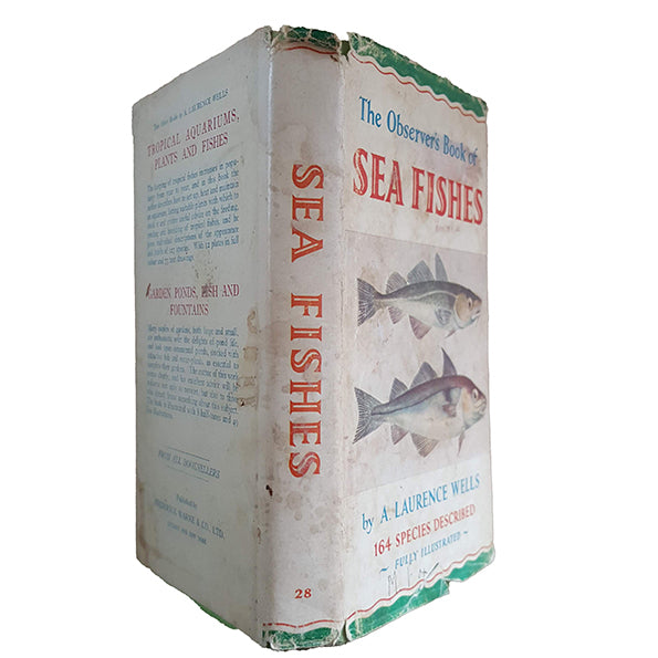 The Observer's Book of Sea Fishes by A. Lawrence Wells (#28) 1966 DJ