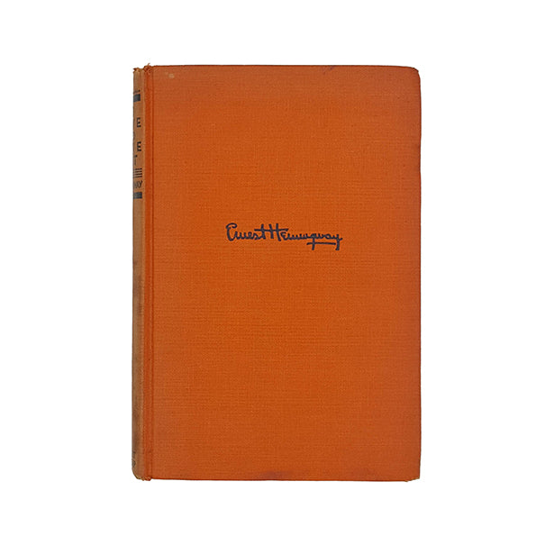 Ernest Hemingway's To Have and Have Not - Grosset 1937
