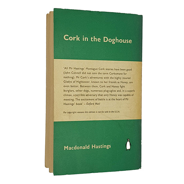 Cork in the Doghouse by Macdonald Hastings - Penguin 1961