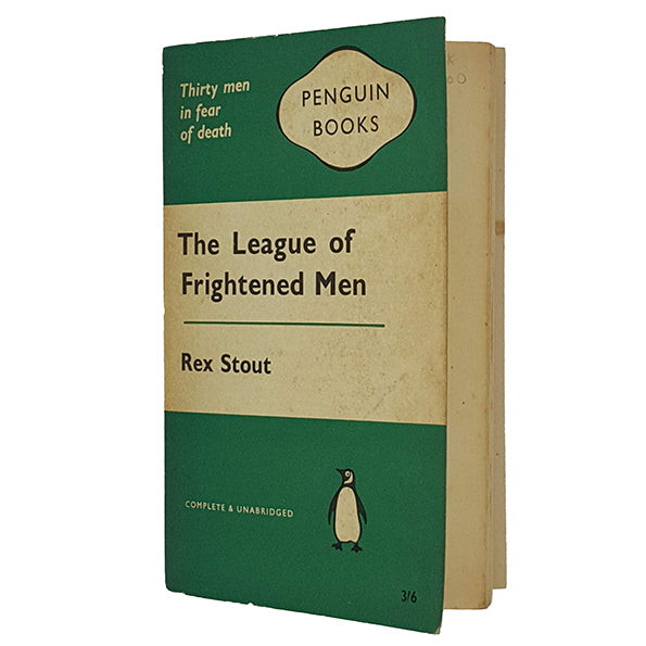 The League of Frightened Men by Rex Stout - Penguin 1961