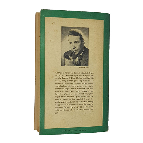 Georges Simenon's Poisoned Relations - Penguin 1958