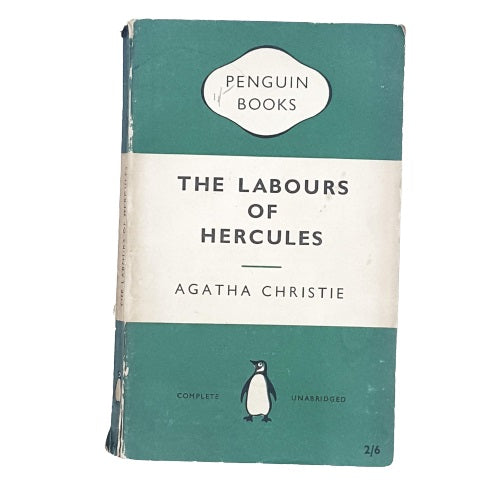 The Labours of Hercules by Agatha Christie - Penguin, 1955-8