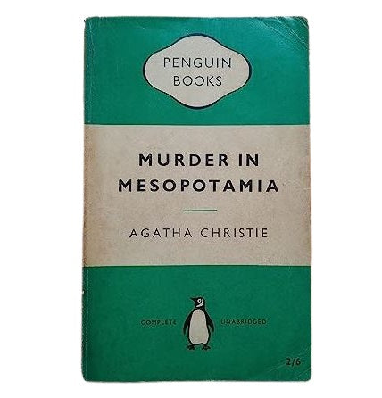 Agatha Christie's Murder in Mesopotamia - Penguin, c.1950s