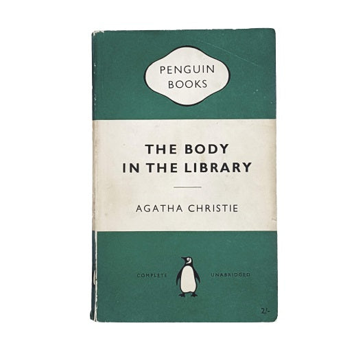 Agatha Christie's The Body in the Library  - Penguin, c.1950s
