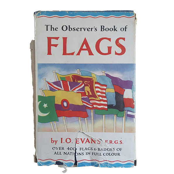 First Edition: The Observer's Book of Flags by I. O. Evans (#29) 1959 DJ