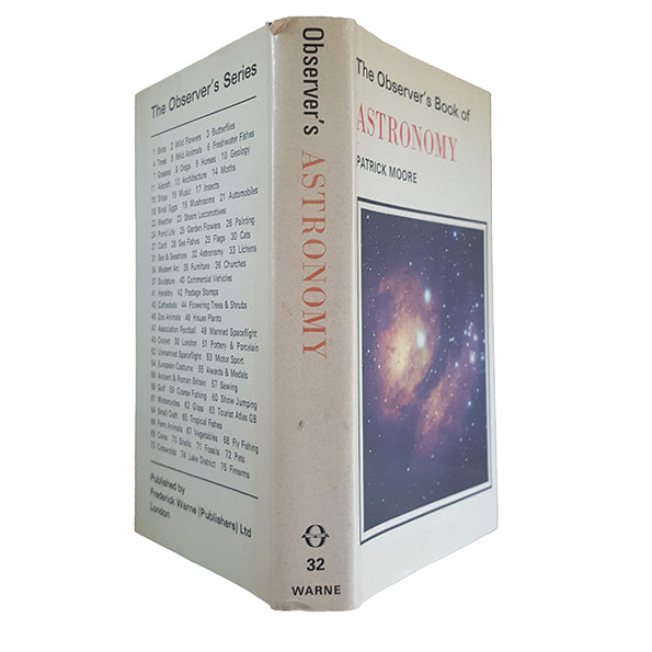 The Observer's Book of Astronomy by Patrick Moore (#32) 1978 DJ