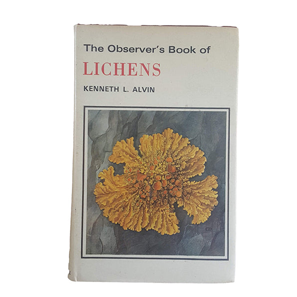 The Observer's Book of Lichens by K. A. Kershaw &amp; K. L. Alvin (#33) 1977 DJ
