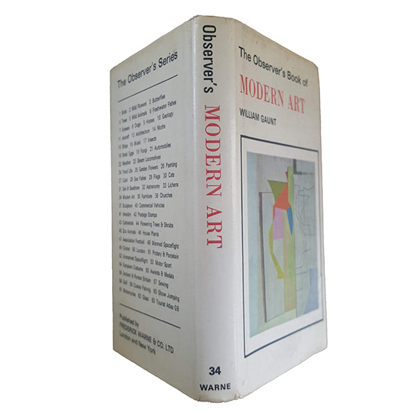 The Observer's Book of Modern Art by William Gaunt (#34) 1978 DJ