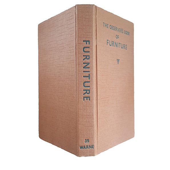 The Observer's Book of Furniture by John Woodforde (#35) 1966 DJ