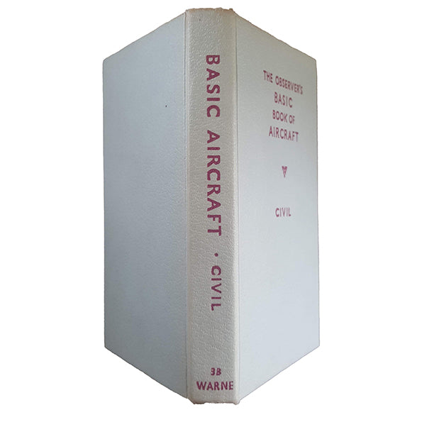 The Observer's Book of Basic Aircraft (Civil) by William Green (#38) NO DJ BEIGE