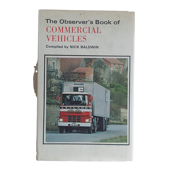 The Observer's Book of Commercial Vehicles by L. A. Manwaring (#40) 1974 DJ
