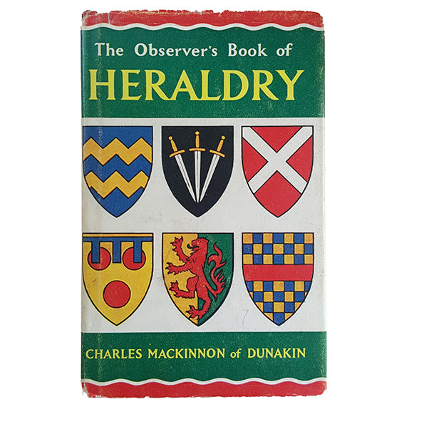 The Observer's Book of Heraldry by Charles Mackinnon of Dunakin (#41) 1968 DJ