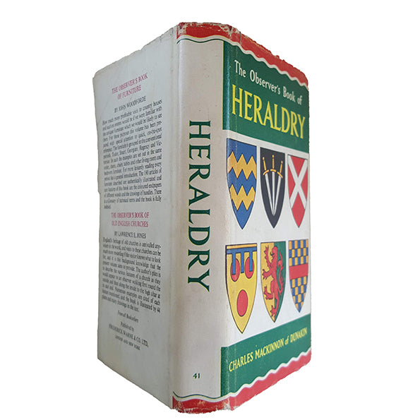 The Observer's Book of Heraldry by Charles Mackinnon of Dunakin (#41) 1968 DJ