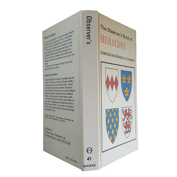 The Observer's Book of Heraldry by Charles Mackinnon of Dunakin (#41) NO DJ LAMINATED
