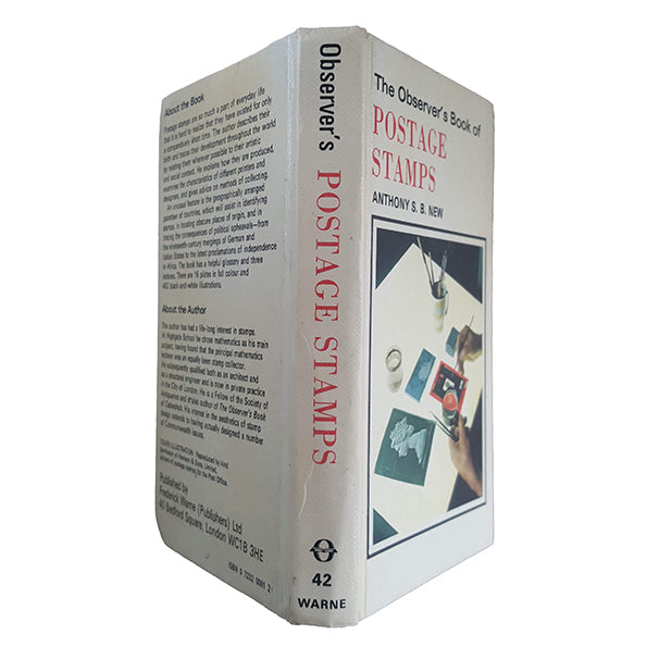 The Observer's Book of Postage Stamps by Anthony S. B. New (#42) 1988 NO DJ LAMINATED