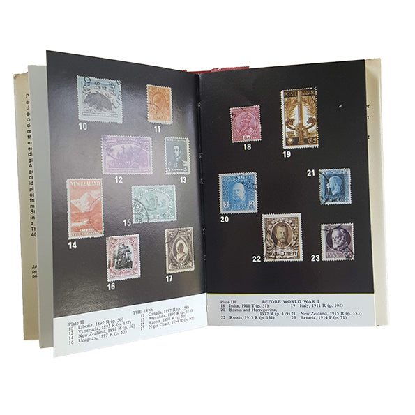 The Observer's Book of Postage Stamps by Anthony S. B. New (#42) 1967-80 NO DJ RED