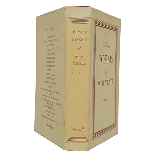 Collected Poems of W. B. Yeats - Macmillan 1967