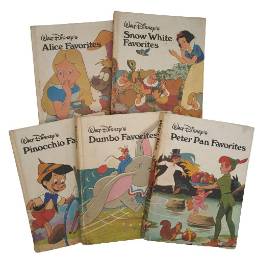 Walt Disney's Alice; Pinocchio, Peter Pan; Dumbo; Snow White Collections