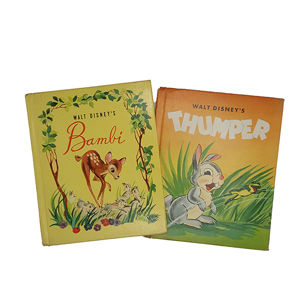 Walt Disney&#39;s Bambi &amp; Thumper - Grosset &amp; Dunlap, 1942