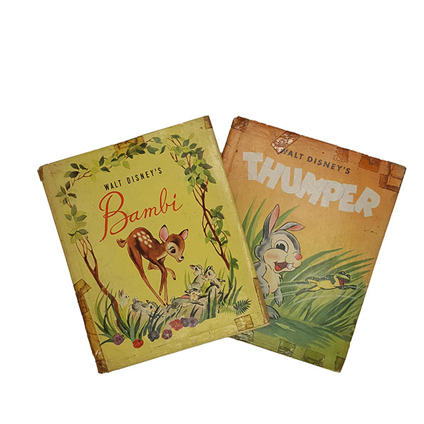 Walt Disney&#39;s Bambi &amp; Thumper - Grosset &amp; Dunlap, 1942