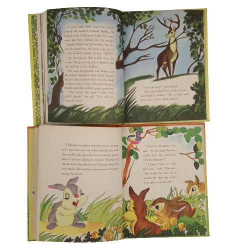 Walt Disney&#39;s Bambi &amp; Thumper - Grosset &amp; Dunlap, 1942